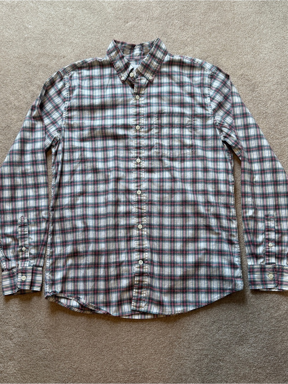 Men's Gap Standard Fit Stretch with pocket Button Down